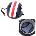 thumbnail image 4 of Casco Half Open Face Bike Casco Con Goggles Visor Buffer Biker Scooter Touring Casco, 4 of 6