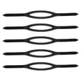 thumbnail image 2 of 5pcs Swim Goggle Bungee Strap Adjustable Snorkel Mask Strap Replacement Universal Adjustable Silicone Straps For Diving And Snorkeling Masks, 2 of 5