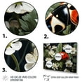 thumbnail image 3 of Designart "Spots Pastoral Ladybug Playful painting II" Animals Floater Framed Canvas Art Print, 3 of 7