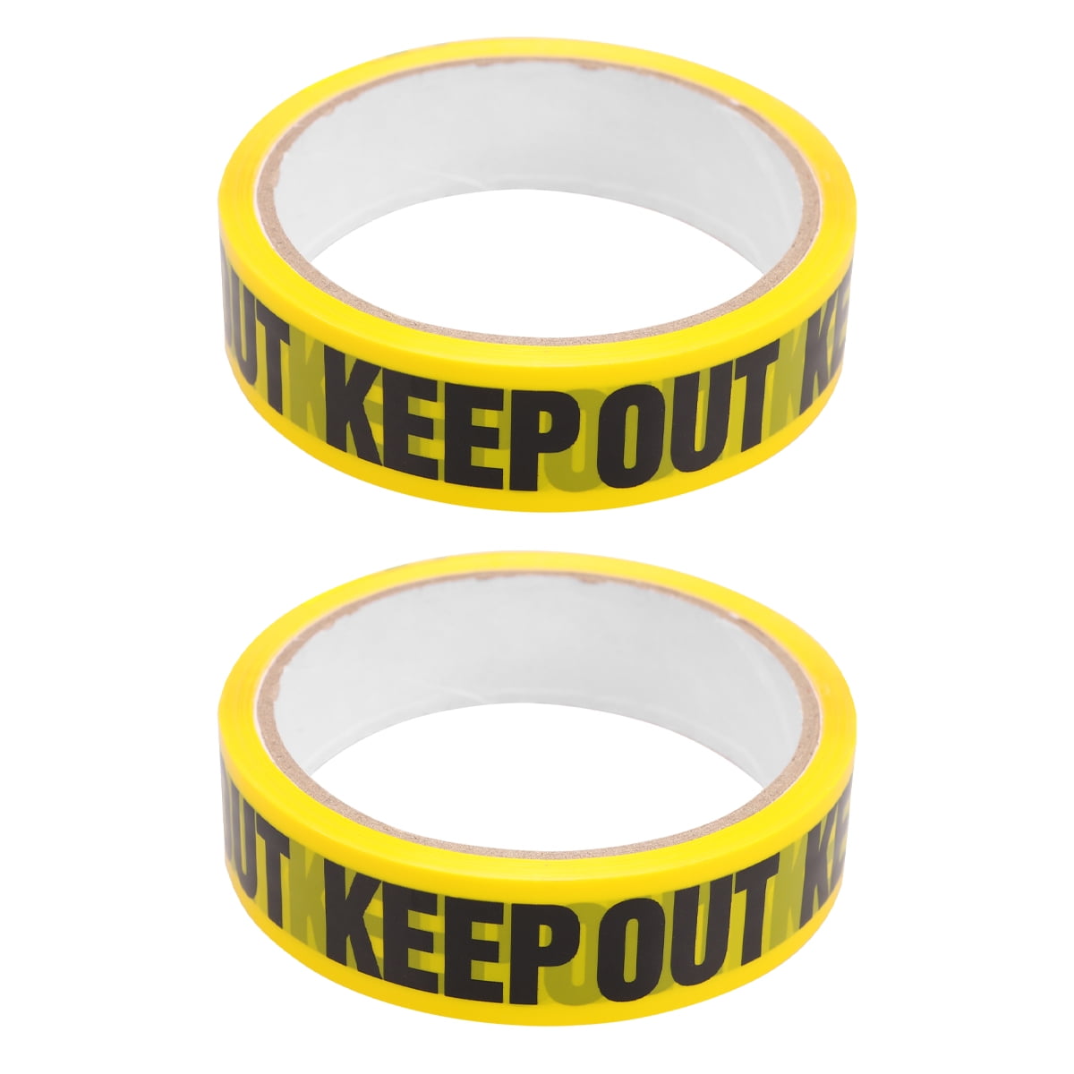 2PCS KEEP OUT Warning Safety Tape Safe Self Adhesive Sticker Warning