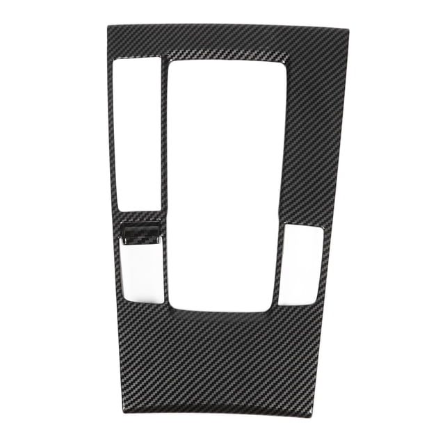 Center Console Gear Panel Frame Cover Carbon Fiber Style Replacement for Mazda 3 2020‑2023