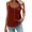 Red, variant on JULMCOMO Tank Tops for Women Scoop Neck Adjustable Spaghetti Strap Casual Loose Fit Camisole Tops Sleeveless Summer Button Down Shirts Black 2XL