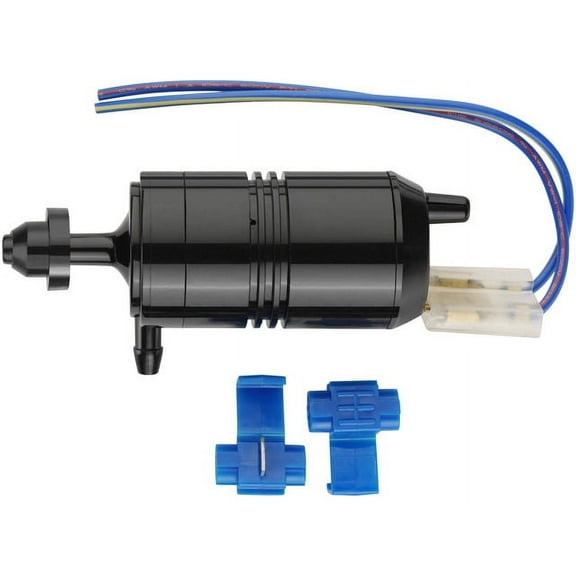 Washer Pump - Compatible with 2001 - 2005 Saturn L300 2002 2003 2004