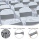 thumbnail image 4 of Lazos para sillas, 30 Uds., banda elástica para cubierta de silla con hebilla deslizante para boda, fiesta, ceremonia, recepción, decoración de banquete, 4 of 5