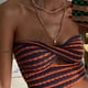 thumbnail image 2 of Chaleco de punto a rayas para mujer, Sexy, sin mangas, con espalda bonita, Tops de tubo calados Fridja qr1052, 2 of 9