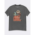 thumbnail image 6 of Night Owl Cotton Graphic Tee – Funny  Relatable Late-Night Shirt, 6 of 9