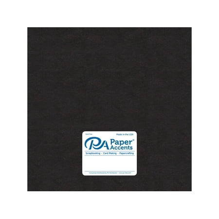 - Chipboard 12x12 1X Heavy 50pt Black 5pc
