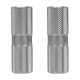 thumbnail image 1 of 1 Pair Cylinder Bazooka Aluminum Non-slip Pedal Front Rear Axle Foot Pegs Footrest Lever Launcher Bike Accessories (Silver), 1 of 2