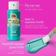 Apple Barrel Gloss Acrylic Craft Paint Set, 2 fl oz, Glossy Brights, 12 Piece