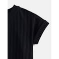 thumbnail image 3 of Wonder Nation Girls' Ribbed Knit Top with Short Sleeves, Sizes 4-18 & Plus, 3 of 3