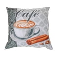 thumbnail image 3 of Polyester Digital Print Cushion (Cafe Latte) (18 X 18) - Set of 2, 3 of 3