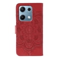 thumbnail image 5 of For Xiaomi Redmi Note 14S 4G Case PU Leather Mandala Imprinted Design Wallet Phone Cover - Grey, 5 of 5