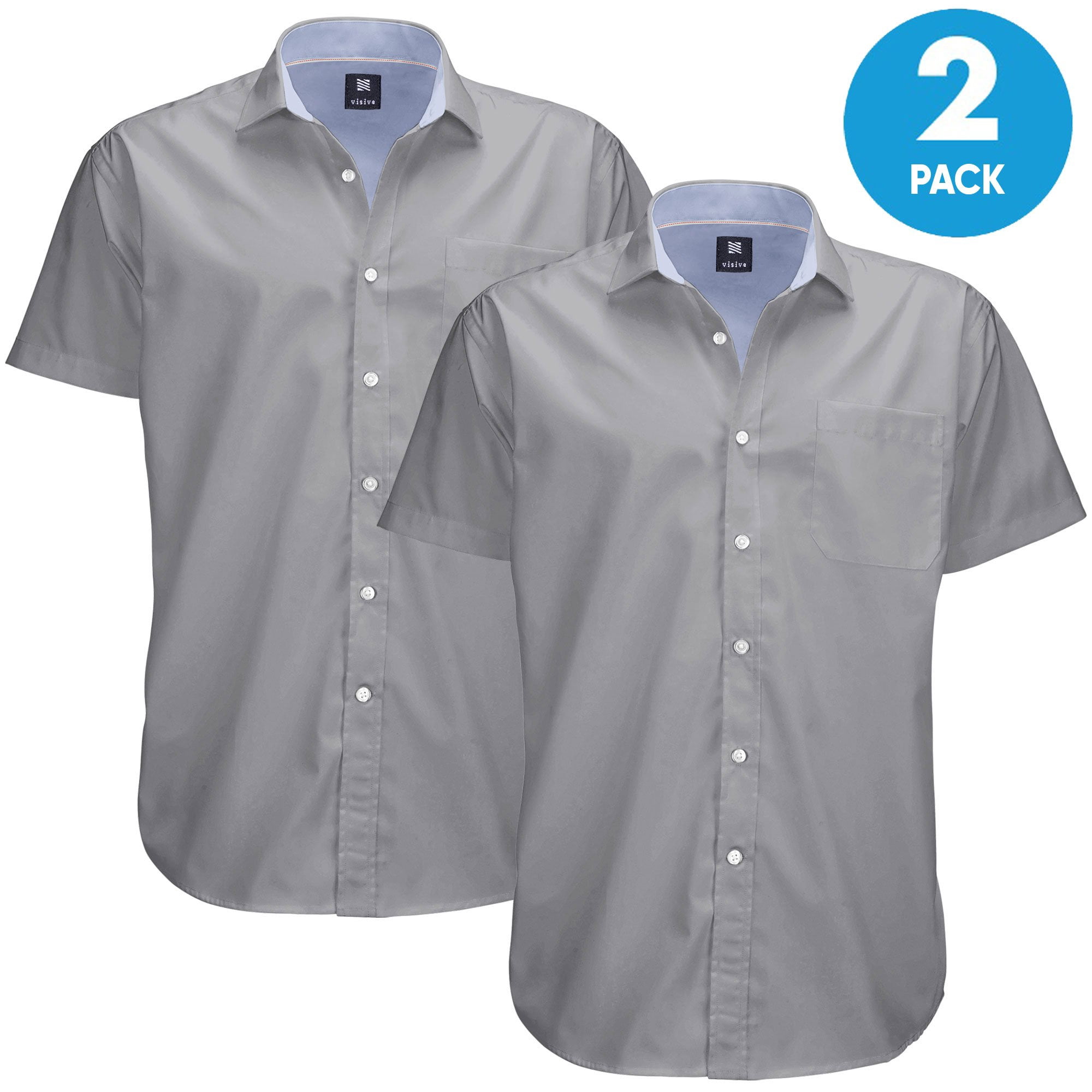 Mens Short Sleeve Big And Tall Dress 