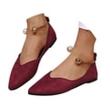 thumbnail image 3 of Chaussures Décontractées pour Femmes Chaussures de Travail Confortables Chaussures Décontractées Respirantes à Imprimé Léopard pour Femmes Chaussures Plates à Bout Rond Non-Nouveau, 3 of 9