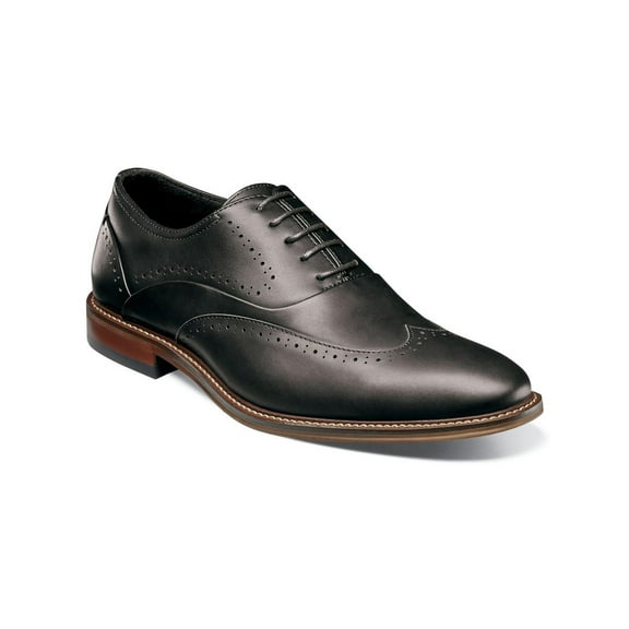 Stacy Adams Mens MacArthur Leather Wingtip Oxfords