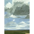 thumbnail image 2 of Caroline, Emma 19x24 Gold Ornate Wood Framed with Double Matting Museum Art Print Titled - Great Plains Sky II, 2 of 4