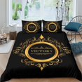 thumbnail image 1 of Home Bedding Cover Set Luxury Pattern Duvet Cover Quilt Cover Set Bed Gift Designable,Queen (90"x90"), 1 of 5