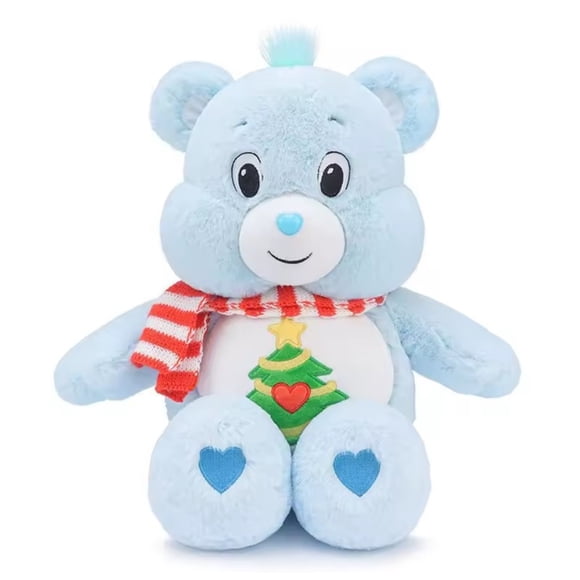 Peluche ositos cariñositos azul navideño care bears original 33cm
