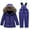 Purple, variant on MuXiKeJi Clothes Kids Snow Suit Boys Girls 2 Piece Snowsuits 2025 Winter Warm Outdoor Overalls Waterproof Snowboarding Ski Suits