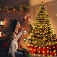 thumbnail image 5 of Luces para Árbol de Navidad, IP65, A Prueba de Agua, 16 Líneas, 8 Modos, , Decoraciones para Interiores, Enchufe Estadounidense, Coloridas, 280 L, 5 of 5