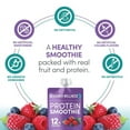 thumbnail image 2 of Designer Wellness Protein Smoothie, 12 Count, Mixed Berry, Real Fruit, 12g Protein, Low Carb, Zero Added Sugar, Gluten-Free, 2 of 5