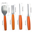 thumbnail image 4 of Dalazy 4PCS Professional Pumpkin Carving Tool Kit Pumpkin Halloween Decorative Tools, 4 of 9