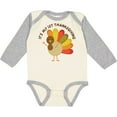 thumbnail image 3 of Inktastic It's My 1st Thanksgiving Boys or Girls Long Sleeve Baby Bodysuit, 3 of 5