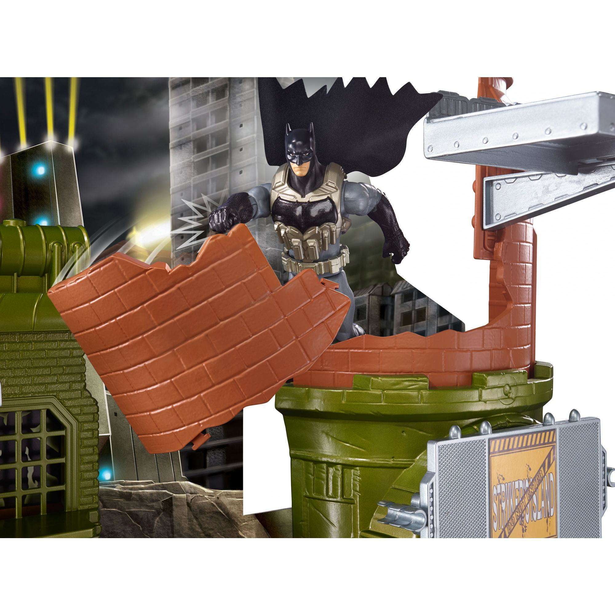 dc justice league ultimate justice battleground playset
