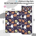 thumbnail image 5 of Halloween Ghost & Pumpkin Pattern Toddler Nap Mats for Kids Preschool,50"x20" Sleeping Mat Bag or Kids,Toddler Sleeping Bag,Toddler Nap Mat or Daycare, 5 of 6