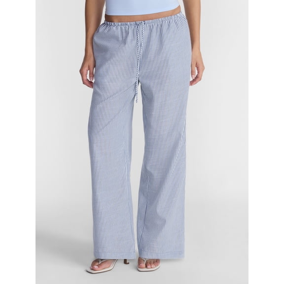 No Boundaries Drawstring Beach Pant, Women's and Women's Plus