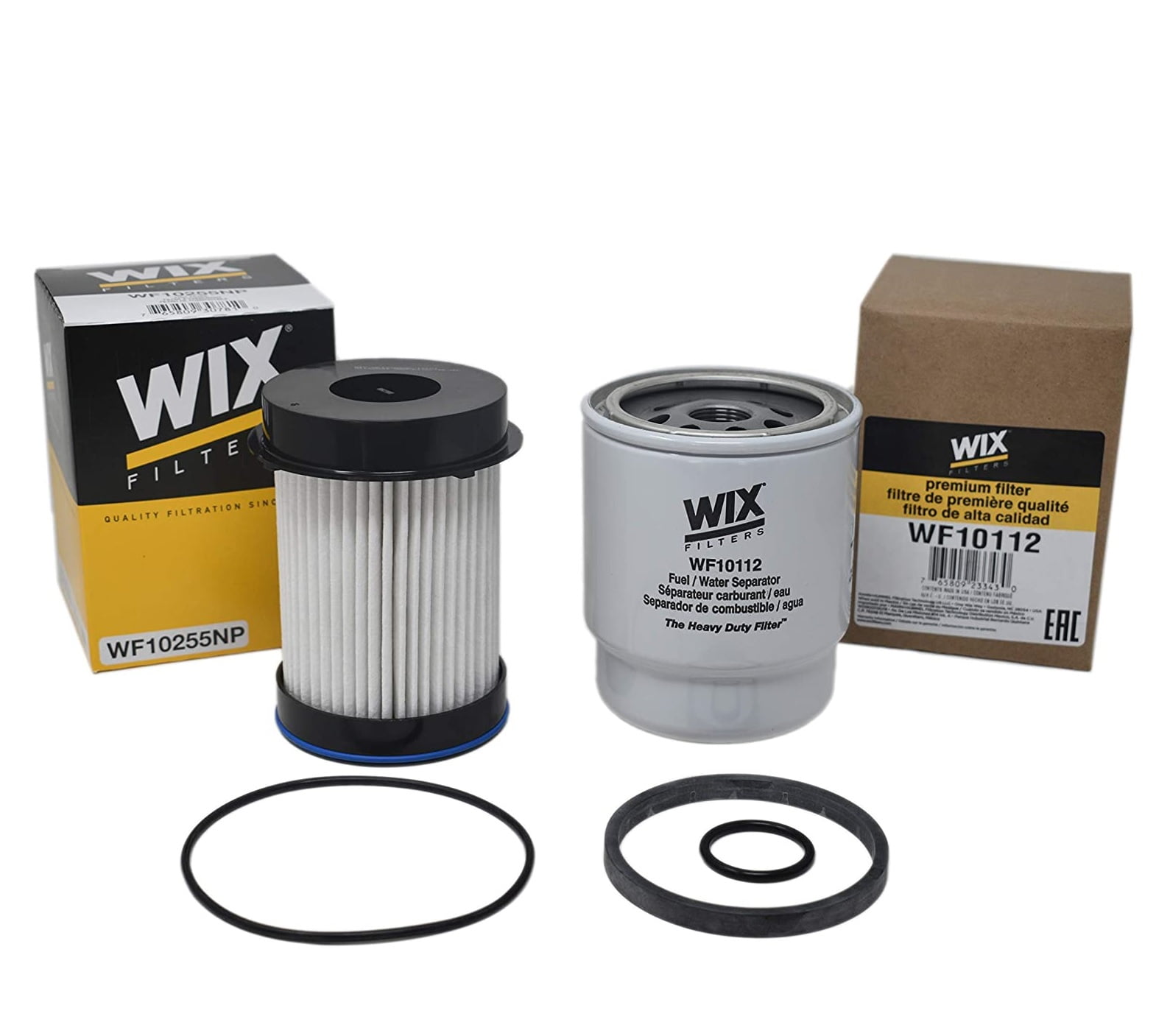 WIX Filter Kit for Dodge Ram 6.7L Diesel Cummins Fuel Filter & Fuel