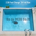 thumbnail image 5 of AIRROBO CP40 Cordless Robotic Pool Vacuum Pool Robot Cleaner with Wall Climbing for Inground Pool and Above Ground Pool, 5 of 10
