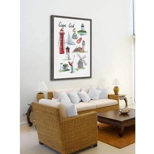 "Best of Cape Cod" Framed Painting Print