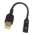thumbnail image 2 of Miulika Laptop DC Power Adapter Connector Plug Converter Cable Cord USB Type C Female to, 2 of 8