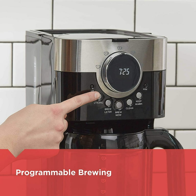 BLACK+DECKER 12-Servings Programmable Coffeemaker - Black for sale online