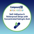 thumbnail image 4 of Compound W One Step Wart Remover Strips for Kids, 10 Medicated Strips, 4 of 14