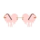 thumbnail image 5 of Gafas de terre de moda en apariencia de de 3 piezas para mujer Irregular al Gafas únicas sin marco, 5 of 9