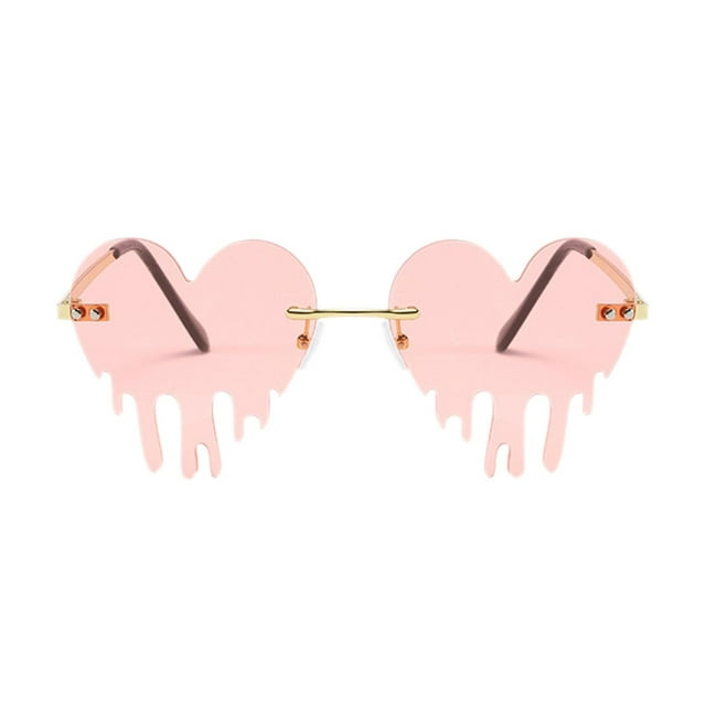 Gafas de sol Yinane para adultos Protección Antiarañazos rosa