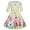 Multi-Color, variant on Sunny Fashion Girls Dress Princess Elsa Castle Butterfly 3/4 Sleeve Dress Size 4-12
