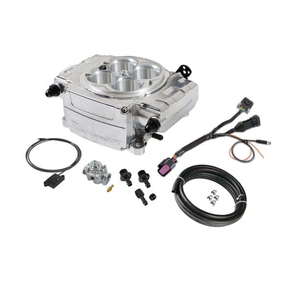 Holley Sniper EFI 550-510-BAE Holley Sniper 2 EFI Upgrade Bluetooth Module Kit w/ Regulator - Polished