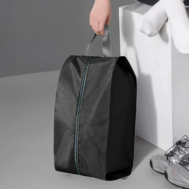CaiYueKe Water Resistant Travel Storage Bag Large Capacity Foldable Organizer for Shoes Clothes Handheld Portable Polyester Dustproof Storage Pouch