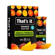 That's it. Apple + Mango Probiotic Bars (12 Pack)