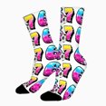 thumbnail image 2 of 67 Socks Novelty Six Seven Crew Socks Funny Gifts For Unisex Men Women, 2 of 5
