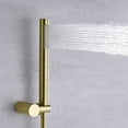 thumbnail image 5 of SUMERAIN Brushed Brass Shower Faucet Set with High Pressure Rain Shower Head ,Rough-In Valve Included, 5 of 9