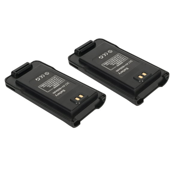 Battery 2pcs Talkies Li Ion Replacement Battery 7.4V 8000mAh Replacement Two Way Radio Battery for UV 9R Plus