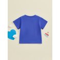 thumbnail image 4 of Nygoyerh Toddler Boys Birthday T-shirt Little Boys Short Sleeve Letter Embroidery Loose Pullovers Kids Crew Neck Summer Tops for Casual Daily 12M 18M 24M 3T 4T 5T, 4 of 8