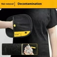 thumbnail image 5 of Pet Hair Removal Glove for Dogs & Cats, 2-In-1 Deshedding Brush & Massage Mitt - Grooming Gloves for Shedding Control, Bathing And Washing, Safe for Short/Long Hair Pets Ciozy, 5 of 9