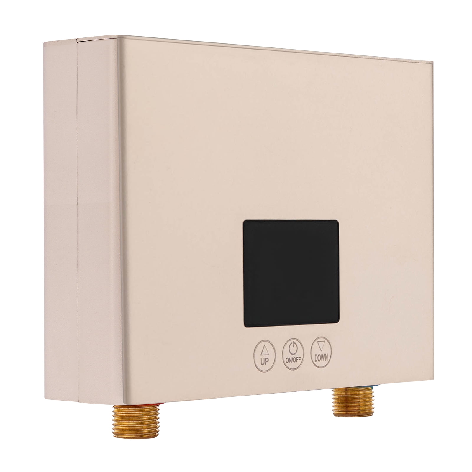 Electric Instant Hot Water Heater, Electric Tank Water Heater Warmer Tank Bathroom Shower, Waterproof Quick Heating Shower for Bathroom Kitchen