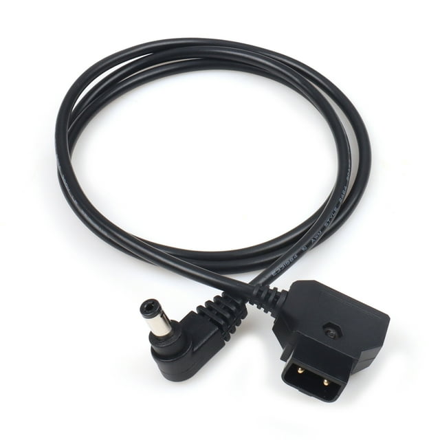 PIX-E7 7 Écran Tactile Power Tap D-Tap vers Dc5521 Mâle Câble Spiralé à Ressort DC 2.5mm pour Appareils Vidéo