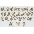 thumbnail image 2 of 1 Pc, 6 Inch X 1/4 Inch Thick Lavanderia Font Wood Letters K Great For Craft Project, 2 of 3